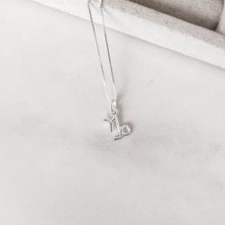 Colar pingente signo Capricórnio 10mm 45cm