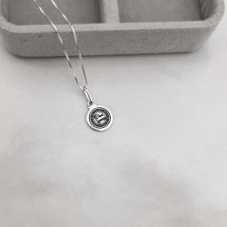 Colar pingente medalha time Bahia 12mm 40cm