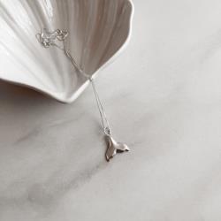 Colar pingente sereia 15mm 45cm