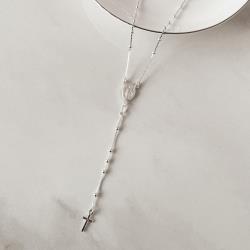 Terço veneziana v15 com bolas 2.5 60cm