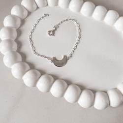 Pulseira entremeio lua 15mm