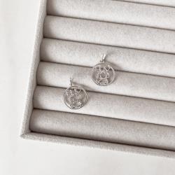 Pingente eu amo cachorro 17mm