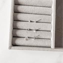 Trio círculos com zircônia