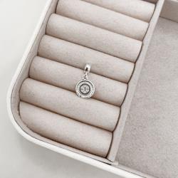 Berloque pingente medalha Engenharia Mecânica 14mm