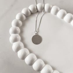 Colar pingente constelação signo aries 45cm