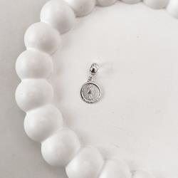 Berloque pingente medalha Estilista 14mm