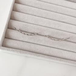 Brinco ear cuff fio torcido 40mm