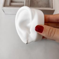 Argola click oval 11mm