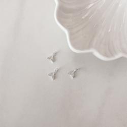 Pingente sereia cravejada 9mm