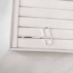 Argola retangular 46mm