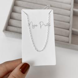 Corrente 1x1 cartier e cadeado 1.5 50cm