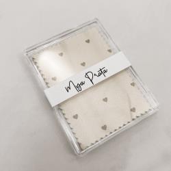 Flanelas limpa pratas 8,5x6cm c/5 und