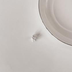 Berloque separador trevo 12mm