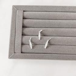 Pingente zircônias 15mm