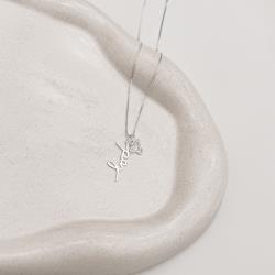 Colar pingente paz e Espírito Santo 45cm