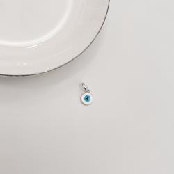 Berloque pingente olho grego resina 9mm