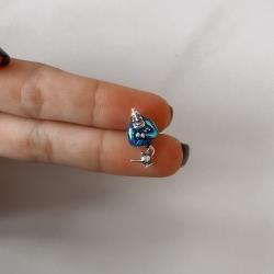 Berloque separador Gênio da lâmpada resina 14mm importado