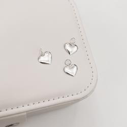 Pingente coração liso 12mm