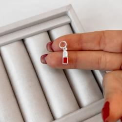 Berloque pingente esmalte resina 10mm