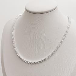 Colar Riviera 3 pontas 3mm 45cm