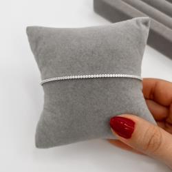 Pulseira Riviera cristal 1.7 15,5cm com alongadora