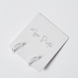 Argola click redonda cravejada 13mm detalhe corações