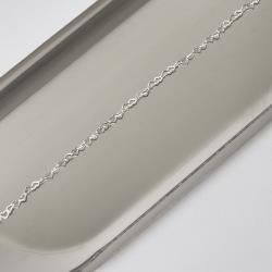Pulseira corrente coração 3.4 19cm