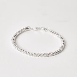 Pulseira corrente pipoca 3.8 19,5cm