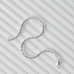 Pulseira corrente pipoca korean 2.3 19cm