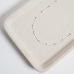 Corrente veneziana com bolas 2mm 50cm