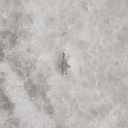 Pingente menino todo cravejado 10mm