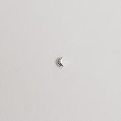 Piercing haste lua com zircônia 6mm