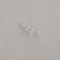 Dupla círculo 4mm e círculo vazado 6mm