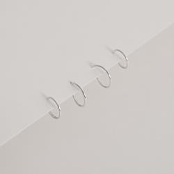 Dupla argolas 10 e 12mm