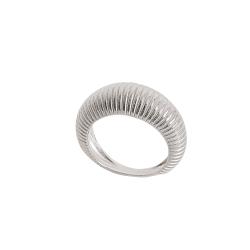 Anel largo detalhe riscado