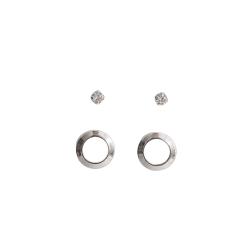 Dupla zircônia 3mm e círculo vazado 10mm