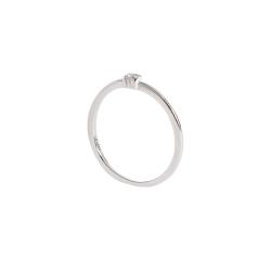 Anel solitário zircônia 2.5mm