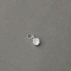 Pingente zircônia redonda cristal 5mm