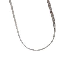 Corrente trança 3 fios 45cm