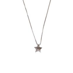Colar estrela 8mm 40cm