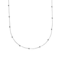Corrente cartier com bolas 3.0 45cm