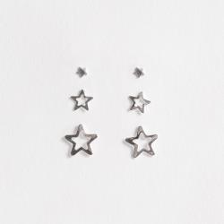 Trio estrela cheia e vazadas