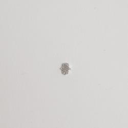Piercing haste mão cravejada 7mm